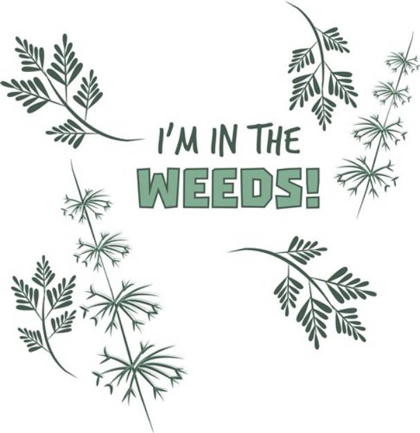 Picture of In The Weeds SVG File