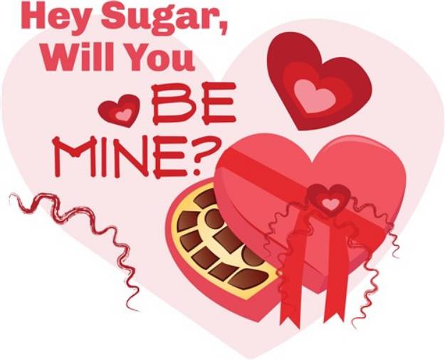 Picture of Be Mine SVG File