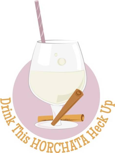 Picture of Drink Horchata SVG File