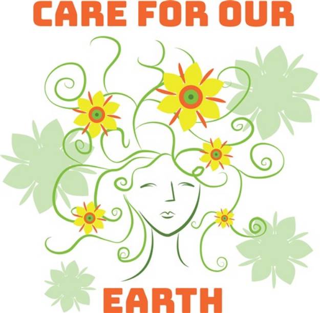 Picture of Care For Earth SVG File