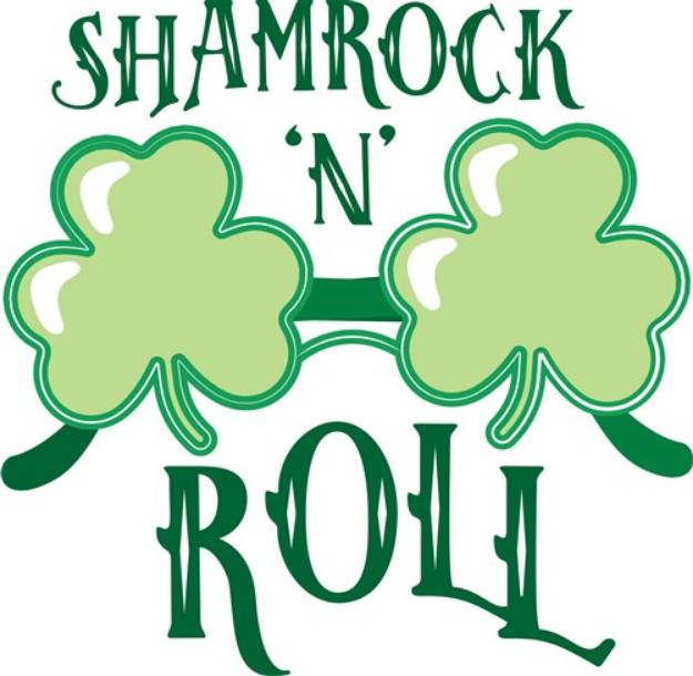 Picture of Shamrock N Roll SVG File