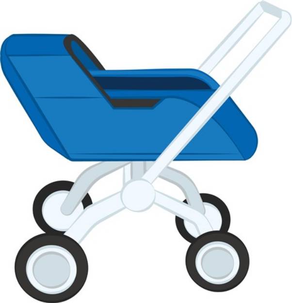 Picture of Stroller SVG File