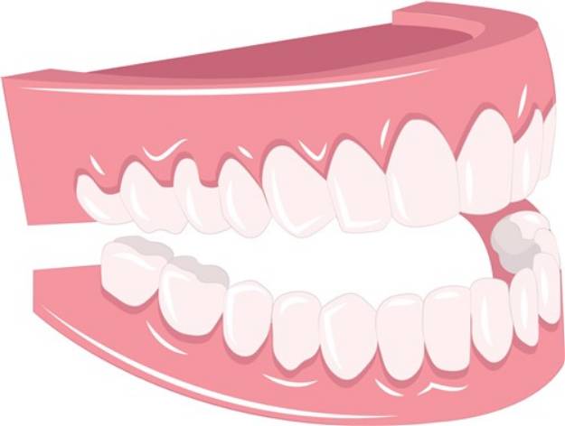 Picture of Teeth SVG File