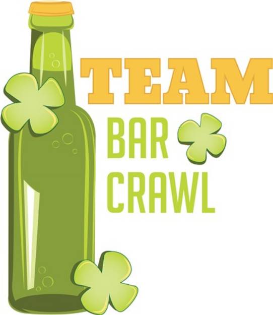 Picture of Bar Crawl SVG File