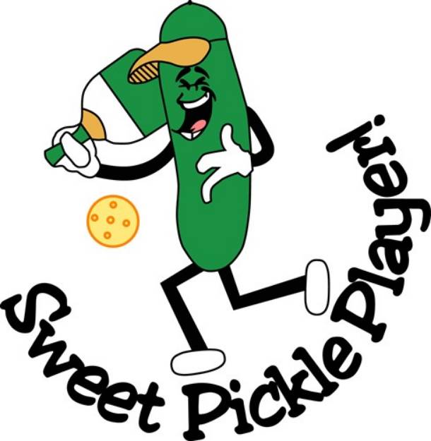 Picture of Sweet Pickle Player SVG File