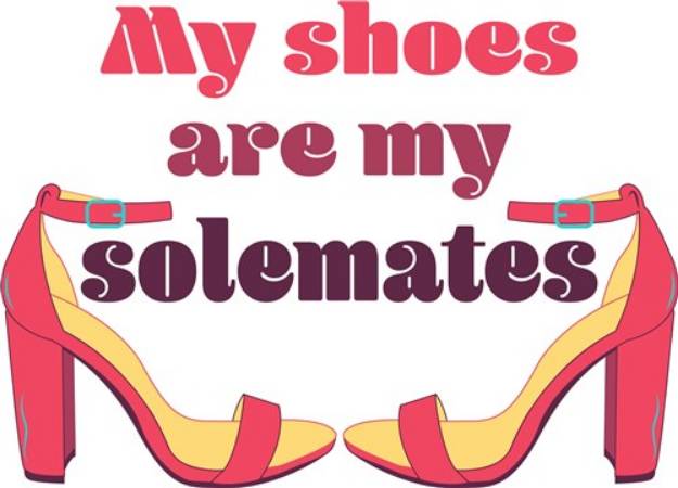 Picture of Shoes Are My Shoemates SVG File