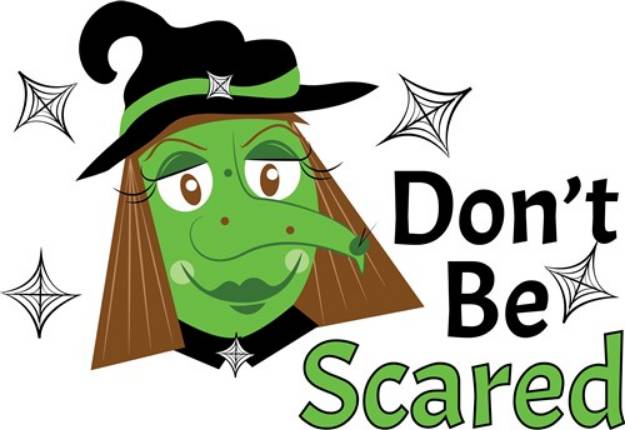 Picture of Dont Be Scared SVG File