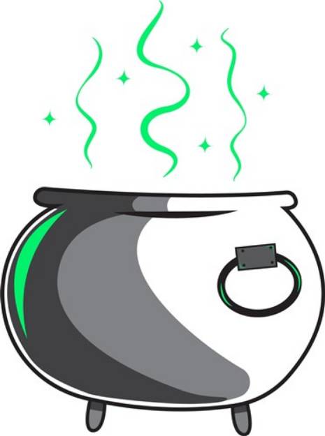 Picture of Witches Cauldron SVG File