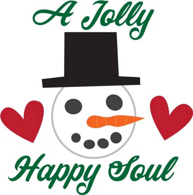 Picture of A Jolly Happy Soul SVG File