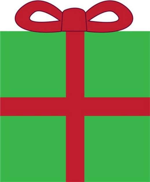 Picture of Christmas Present SVG File