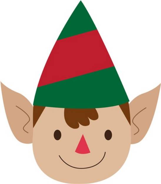 Picture of Christmas Elf SVG File