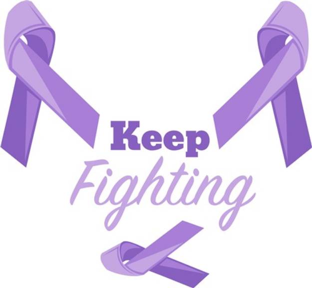 Picture of Keep Fighting SVG File