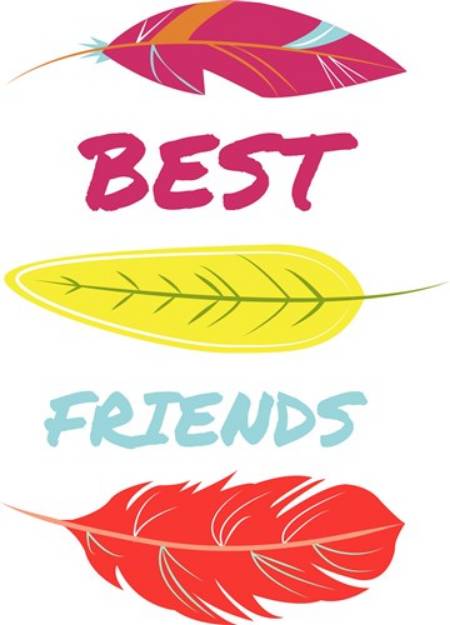 Picture of Best Friends SVG File