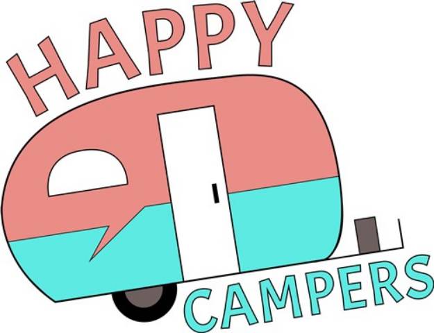 Picture of Happy Campers SVG File