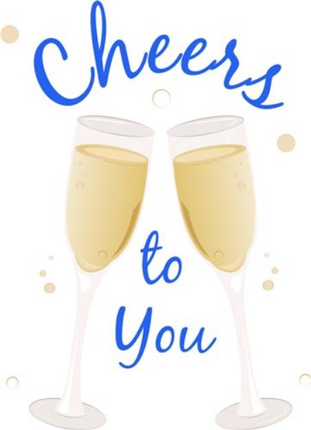 Picture of Cheers To You SVG File