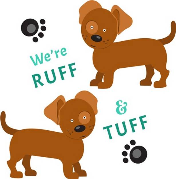 Picture of Were Ruff & Tuff SVG File