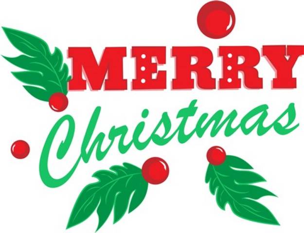 Picture of Merry Christmas SVG File