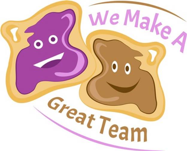 Picture of We Make A Great Team SVG File