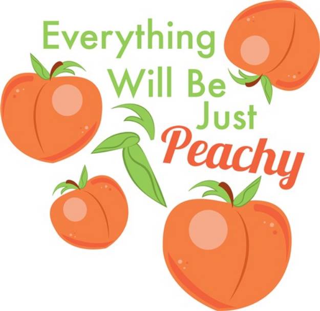 Picture of Just Peachy SVG File