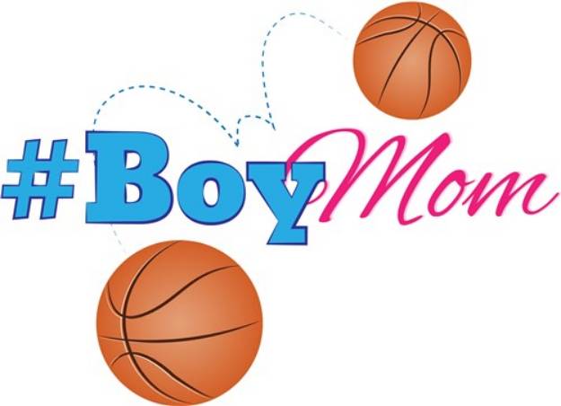 Picture of Boy Mom SVG File