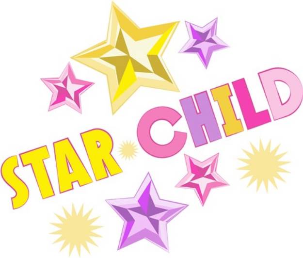 Picture of Star Child SVG File