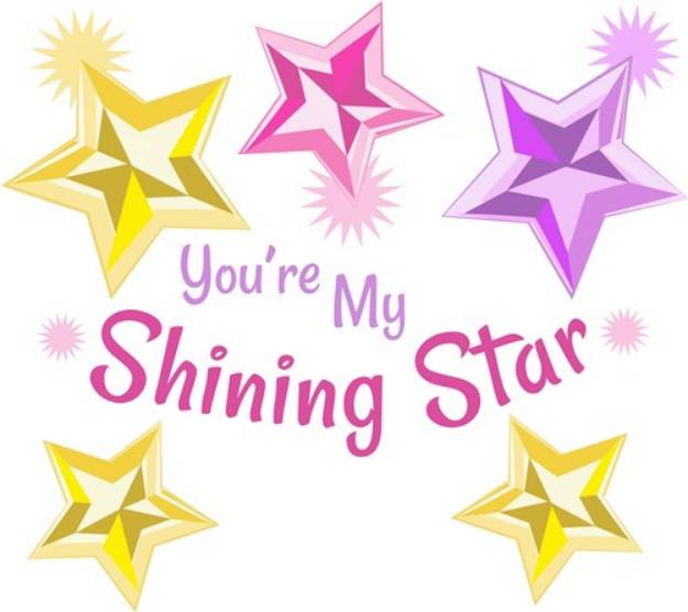 Picture of Youre My Shining Star SVG File