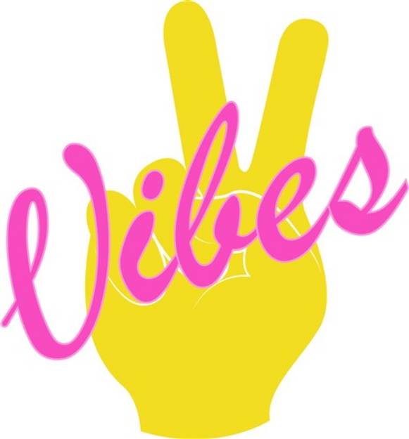 Picture of Good Vibes SVG File