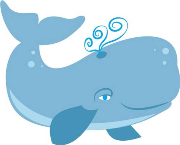 Picture of Blue Whale SVG File