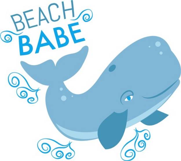 Picture of Beach Babe SVG File