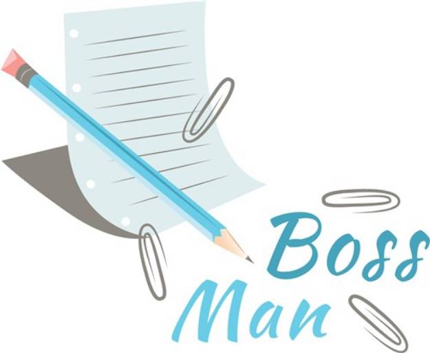 Picture of Boss Man SVG File