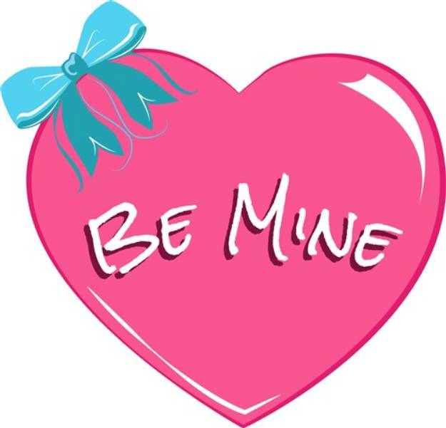 Picture of Be Mine SVG File