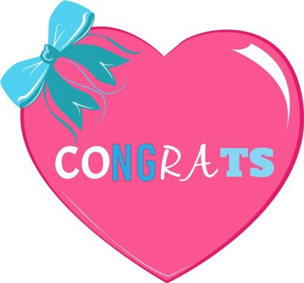 Picture of Congrats SVG File