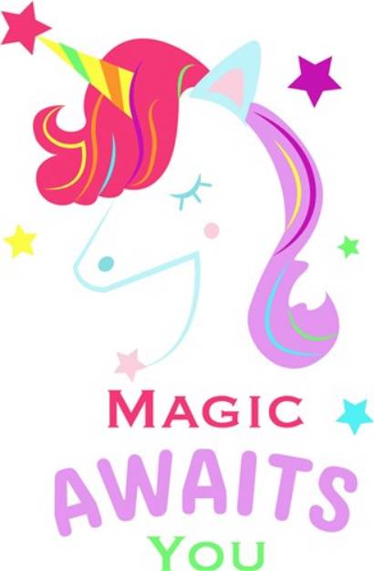 Picture of Magic Awaits You SVG File