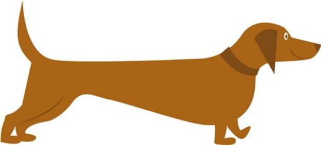 Picture of Dachshund SVG File