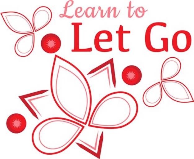 Picture of Learn To Let Go SVG File