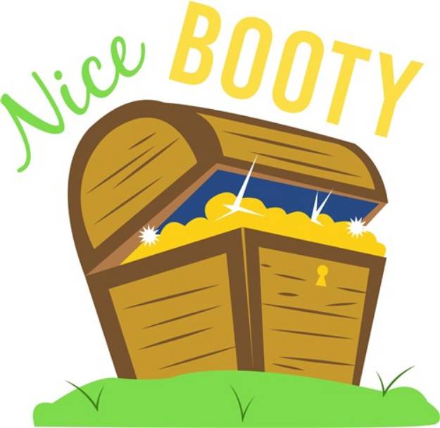 Picture of Nice Booty SVG File