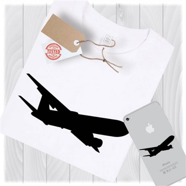 Picture of Airplane Silhouette SVG File