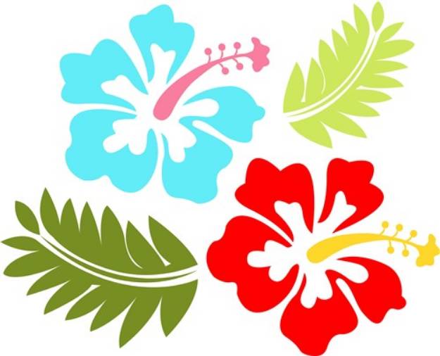 aloha flower print