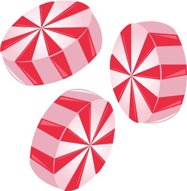 Picture of Peppermints SVG File