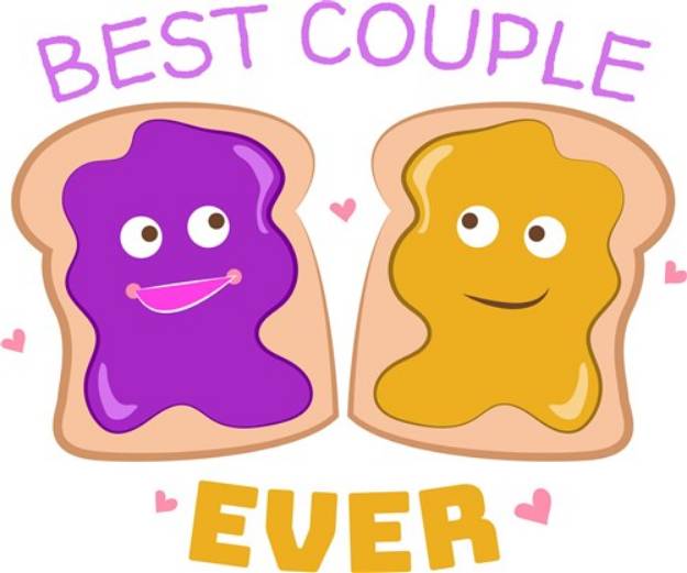 Picture of Best Couple Ever SVG File