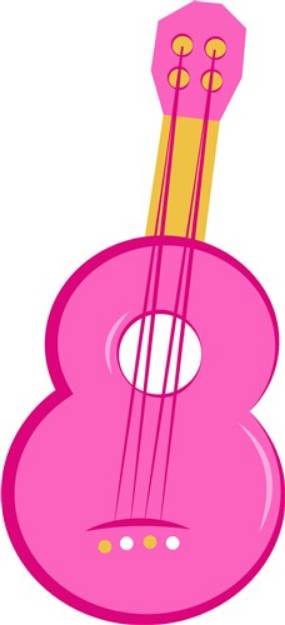 Picture of Guitar SVG File