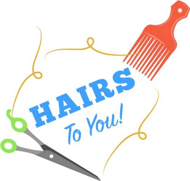 Picture of Stylist Hairs To You SVG File