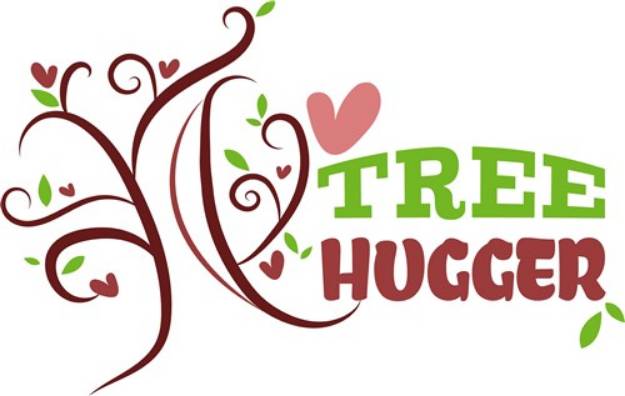 Picture of Tree Tree Hugger SVG File