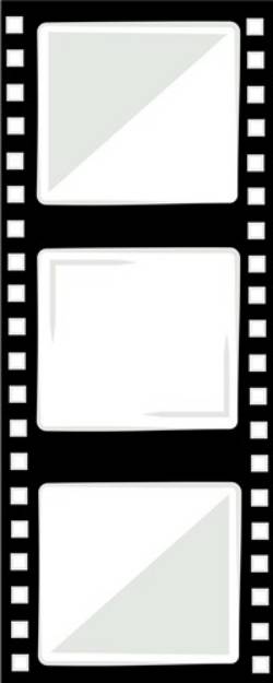 Picture of Film Strip SVG File