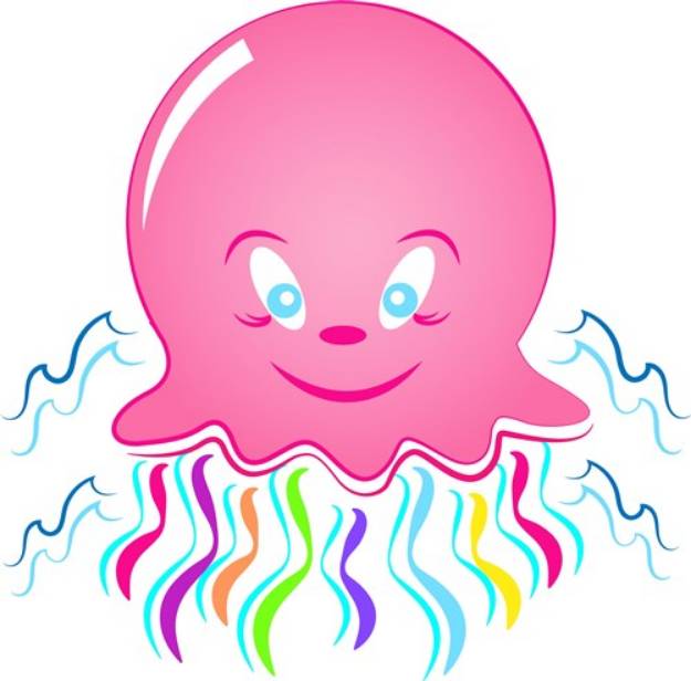 Picture of Jellyfish SVG File