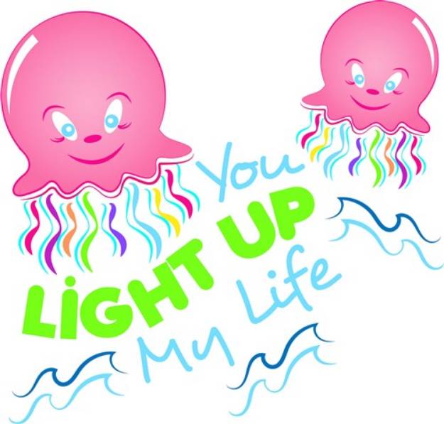 Picture of You Light Up My Life SVG File