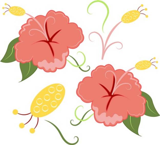 Picture of Summer Flower Base SVG File