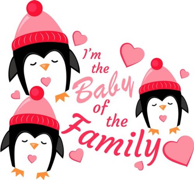 Picture of I m The Baby Of The Family SVG File