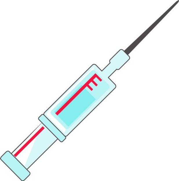 Picture of Hypodermic Needle SVG File