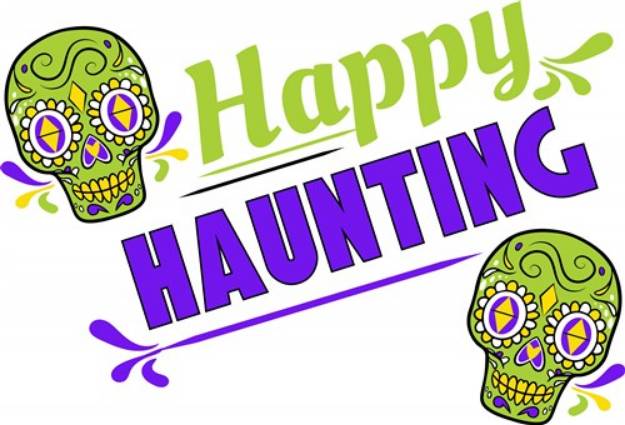 Picture of Happy Haunting SVG File